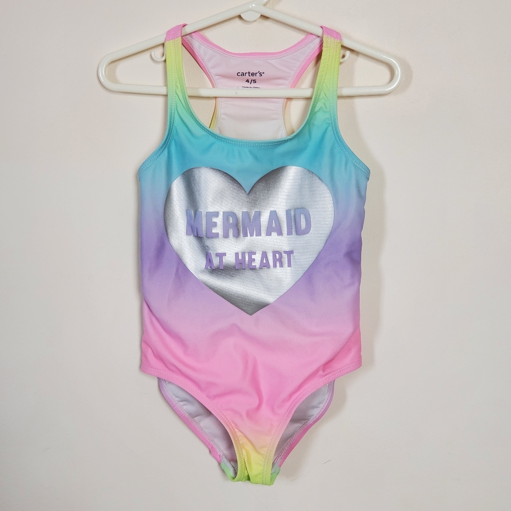 Carters girl swimsuit size 4/5
